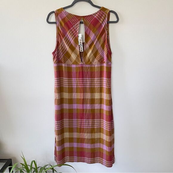 Kavu Spring Plaid Rita Dress Cotton S - Picture 9 of 15